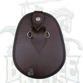Scottish Handmade Traditional Kilt Brown Real Leather Fashion Sporran by BattleOfKilts